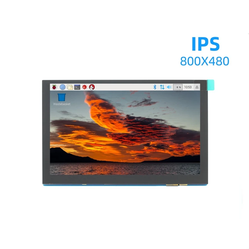 Новинка 5,0 "5 дюймов 800*480 IPS TFT MIPI DSI многосенсорная емкостная сенсорная панель ЖК-модуль дисплей экран монитора для Raspberry Pi
Новинка 5,0 "5 дюймов 800*480 IPS TFT MIPI DSI многосенсорная емкостная сенсорная панель ЖК-модуль дисплей экран монитора для Raspberry Pi