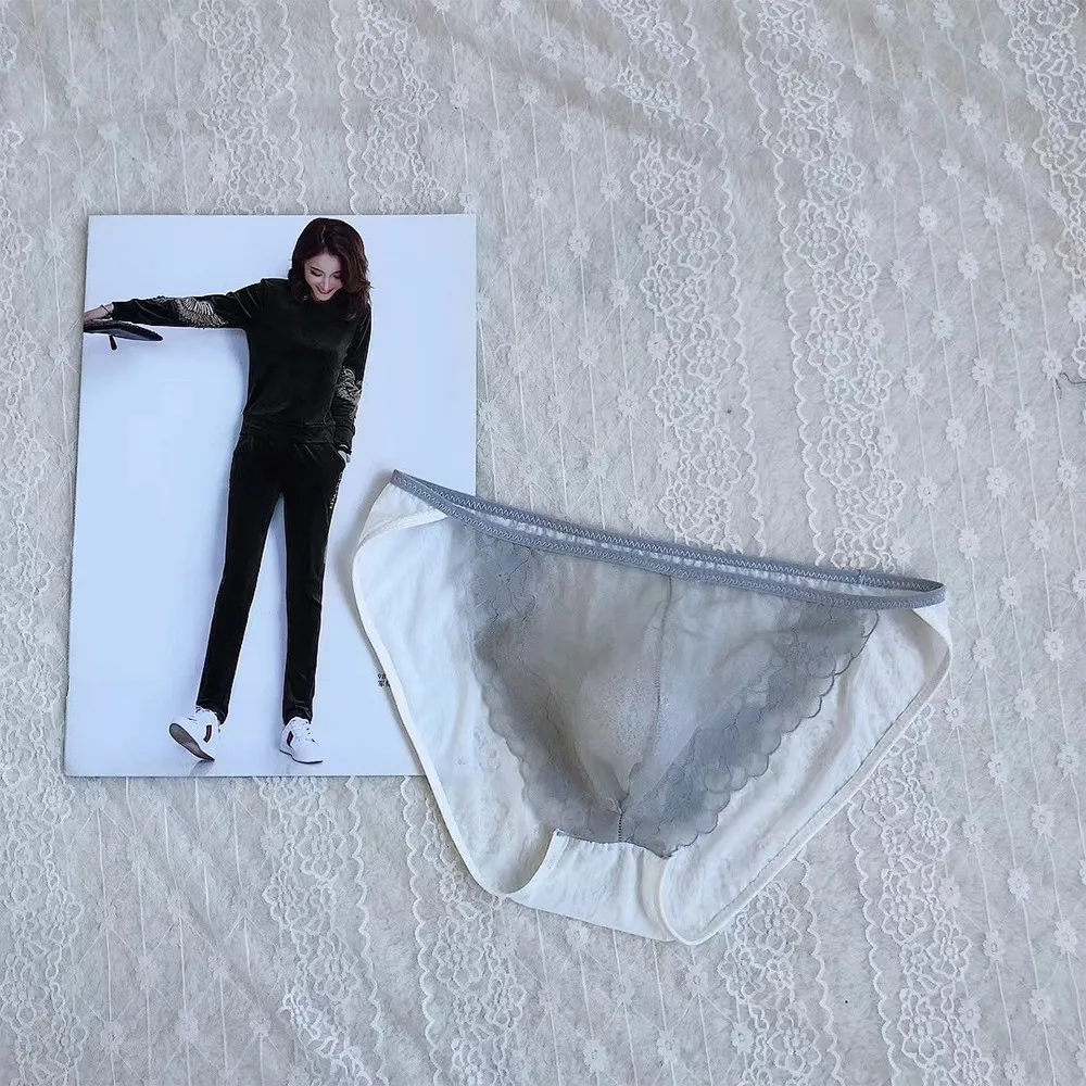 Sissy Pouch Panties Mens Sexy Lace Lingerie Ice Sisk Smooth Underwear Lace See Through Briefs Day Men Women Underpant Panties A5
Sissy Pouch Panties Mens Sexy Lace Lingerie Ice Sisk Smooth Underwear Lace See Through Briefs Day Men Women Underpant Panties A5