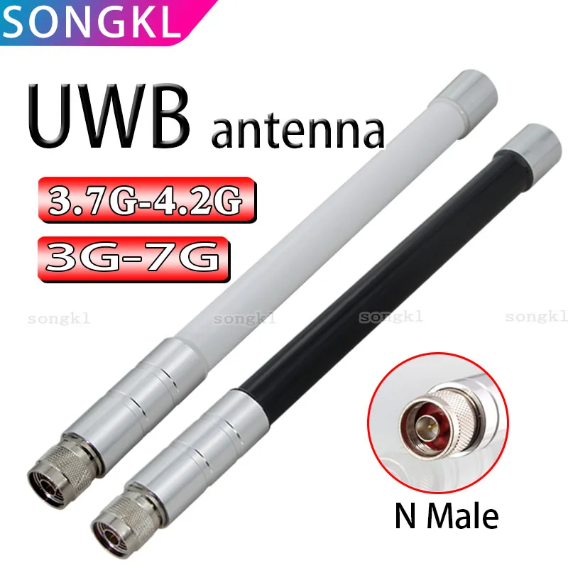 UWB antenna 3-7G omnidirectional base station high-gain fiberglass waterproof antenna N male 3.4G-3.7G-4.2G-4.9G-5G6G
UWB antenna 3-7G omnidirectional base station high-gain fiberglass waterproof antenna N male 3.4G-3.7G-4.2G-4.9G-5G6G