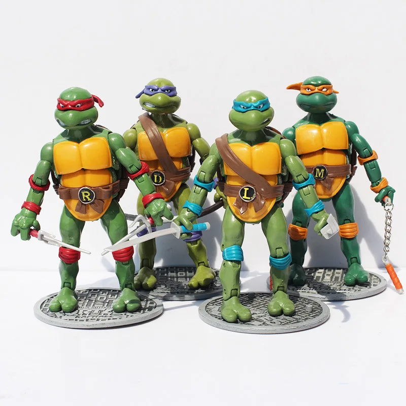 Teenage Mutant Ninja Turtle TMNT Action Figure Toys Figuras Anime PVC Collection Model Doll Decor Birthday Gifts for Children
Teenage Mutant Ninja Turtle TMNT Action Figure Toys Figuras Anime PVC Collection Model Doll Decor Birthday Gifts for Children
