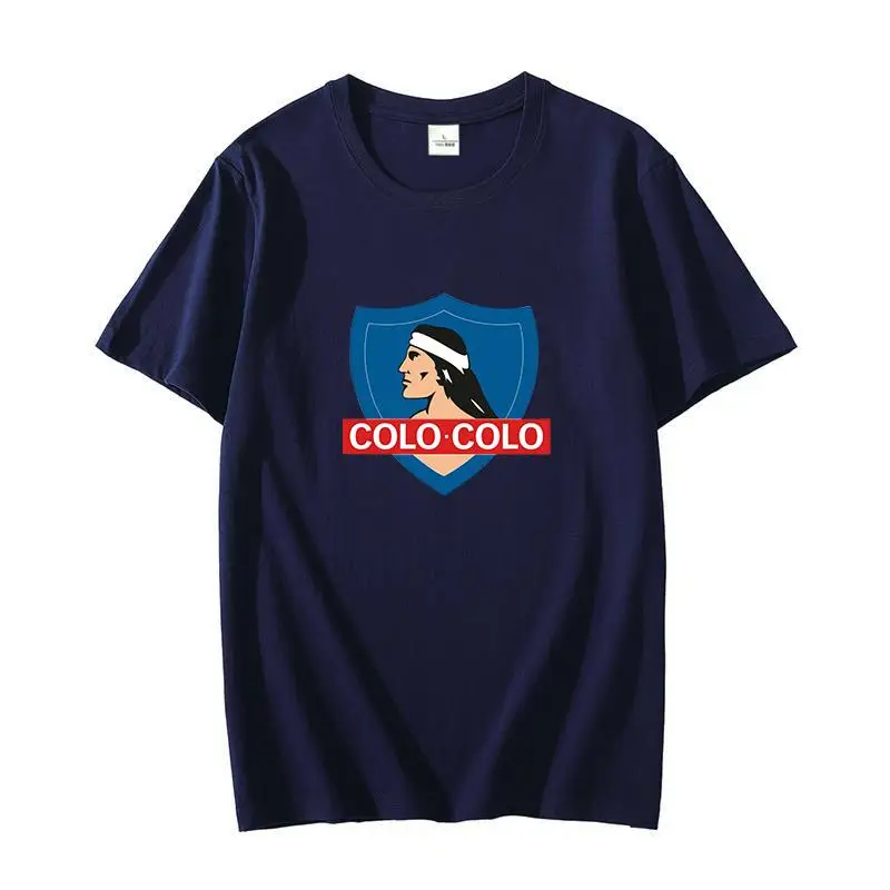 Classic graphic t shirt for men cotton T-shirt Colo Colo Camista Soccer Blanco Football Oversized t-shirt Summer Men's clothing
Classic graphic t shirt for men cotton T-shirt Colo Colo Camista Soccer Blanco Football Oversized t-shirt Summer Men's clothing