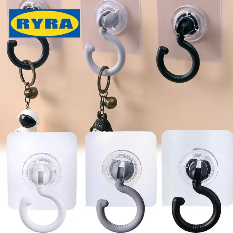 Rotatable Home Storage Hooks High Quality Hanger Holder Paste Firmly Adhesive Hooks Multi Scene Household Hook Home Storage
Rotatable Home Storage Hooks High Quality Hanger Holder Paste Firmly Adhesive Hooks Multi Scene Household Hook Home Storage