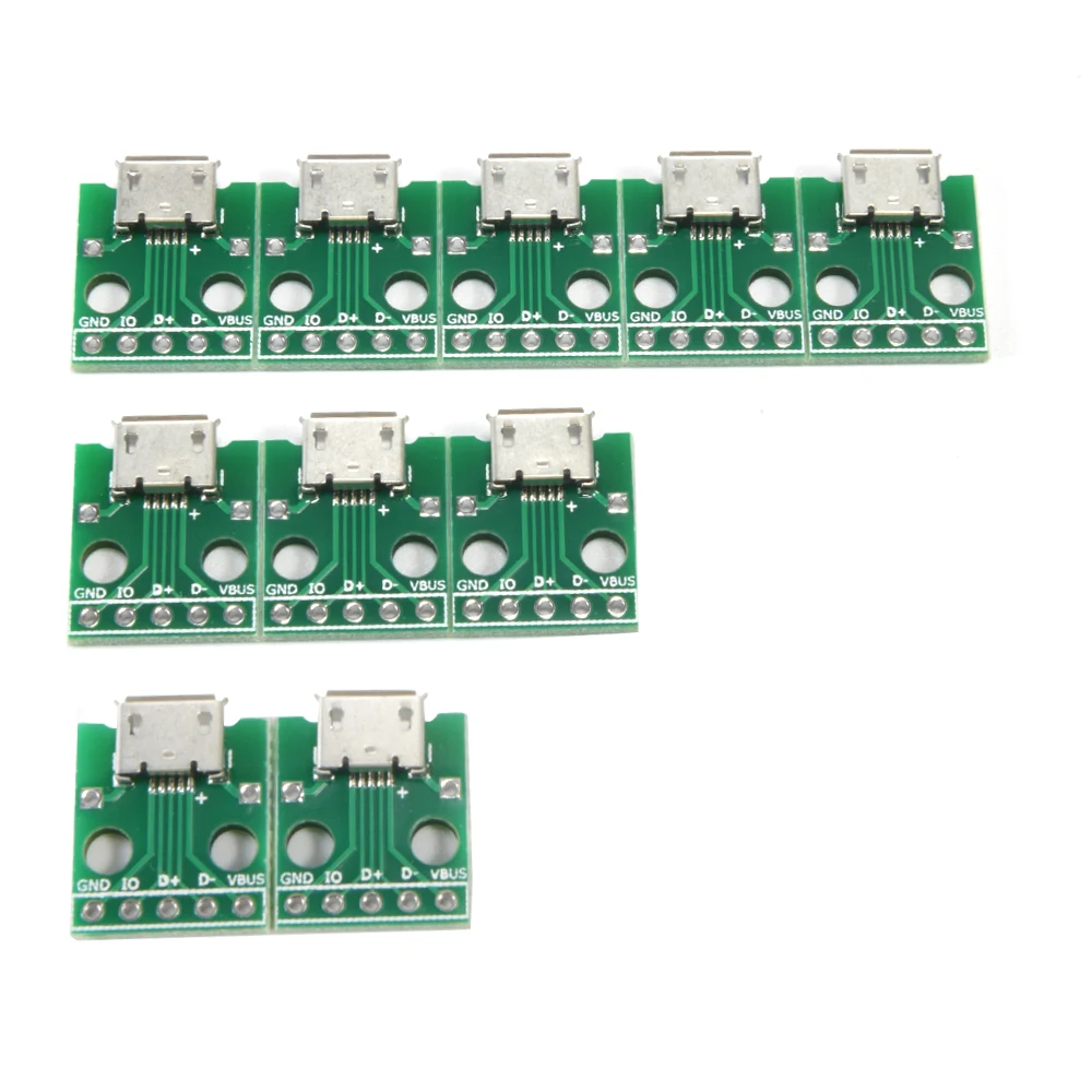 10PCS MICRO USB To DIP Adapter 5pin Female Connector B Type PCB Converter The Patch Inserts Directly Into The Adapter Plate
10PCS MICRO USB To DIP Adapter 5pin Female Connector B Type PCB Converter The Patch Inserts Directly Into The Adapter Plate