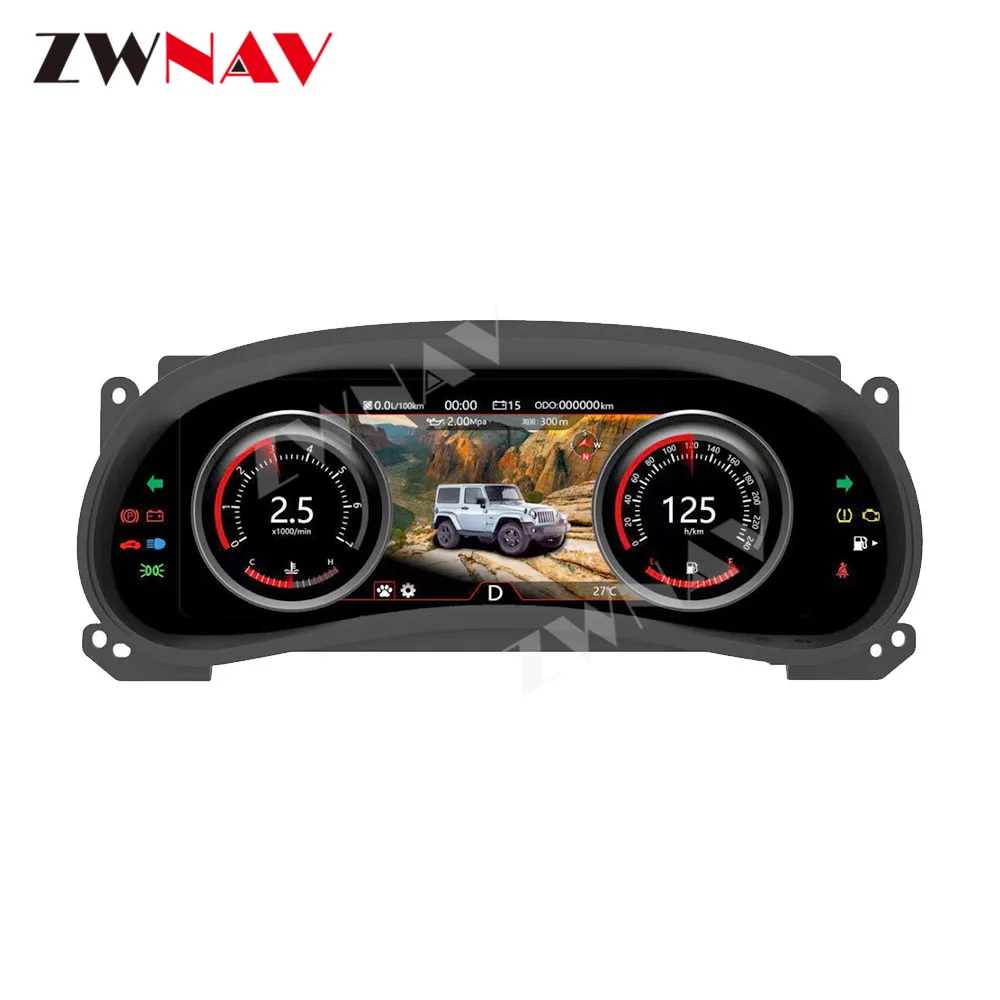 Digital Cluster Virtual Cockpit For Jeep Wrangler 2010-2017 Dashboard Speed Screen Instrument Panel Replacement Entertainment
Digital Cluster Virtual Cockpit For Jeep Wrangler 2010-2017 Dashboard Speed Screen Instrument Panel Replacement Entertainment