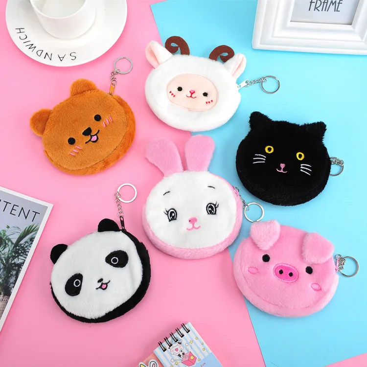 Cute Plush Coin Purse Panda Animal Coin Purse Zipper Coin Purse USB Wired Headset Mini Bag Key Bag Children's Birthday Gift 2022
Cute Plush Coin Purse Panda Animal Coin Purse Zipper Coin Purse USB Wired Headset Mini Bag Key Bag Children's Birthday Gift 2022