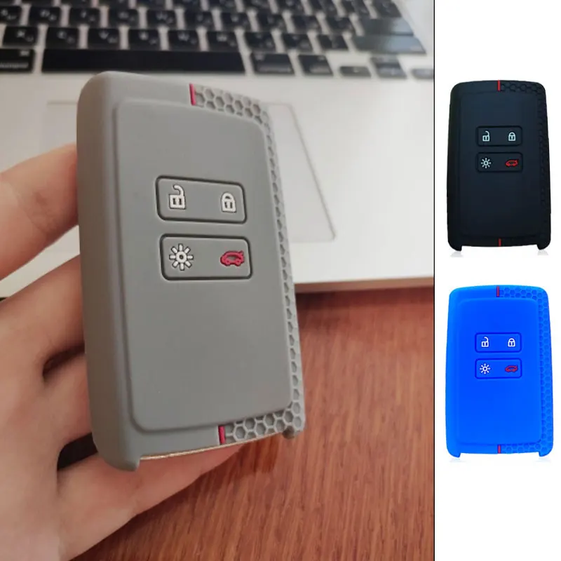 Silicone Key Cover Case for Renault Captur Megane Talisman Espace Clio Zoe Koleos Scenic 4 Arkana for Dacia Sandero Card Remote
Silicone Key Cover Case for Renault Captur Megane Talisman Espace Clio Zoe Koleos Scenic 4 Arkana for Dacia Sandero Card Remote