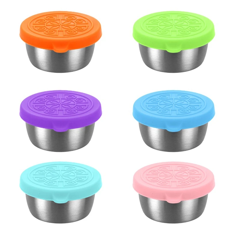 6 упаковок, контейнер для салата, 40 мл, многоразовые маленькие контейнеры для приправ с крышками, легкий в использовании 
6 упаковок, контейнер для салата, 40 мл, многоразовые маленькие контейнеры для приправ с крышками, легкий в использовании