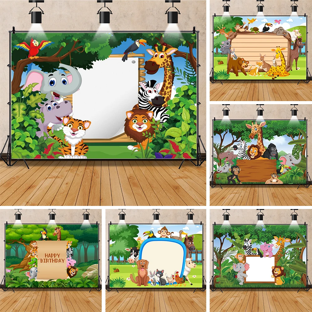 Safari Baby Birthday Party Backdrop Jurassic World Cartoon Decor Custom Birthday Poster Photography Background For Photo Studio
Safari Baby Birthday Party Backdrop Jurassic World Cartoon Decor Custom Birthday Poster Photography Background For Photo Studio