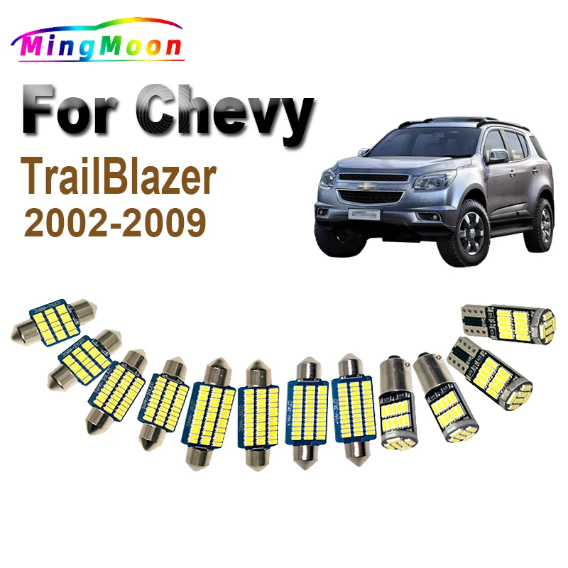 14 шт., автомобильные аксессуары Canbus для Chevrolet Chevy TrailBlazer 2002-2008 2009
14 шт., автомобильные аксессуары Canbus для Chevrolet Chevy TrailBlazer 2002-2008 2009