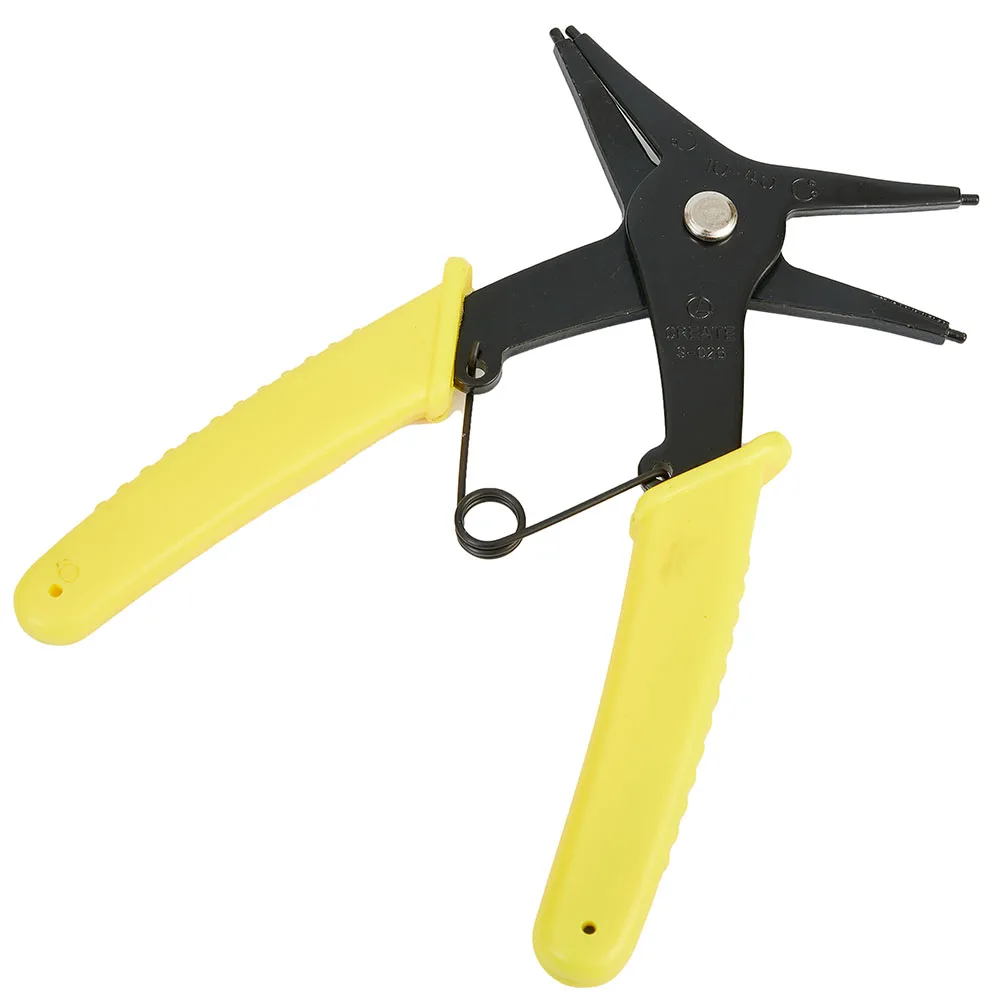 Internal And External Circlip Plier Two-In-One Ring Plier Retaining Ring Pliers 10-40mm Applicable Gripping 3-24mm Circlip Plier
Internal And External Circlip Plier Two-In-One Ring Plier Retaining Ring Pliers 10-40mm Applicable Gripping 3-24mm Circlip Plier