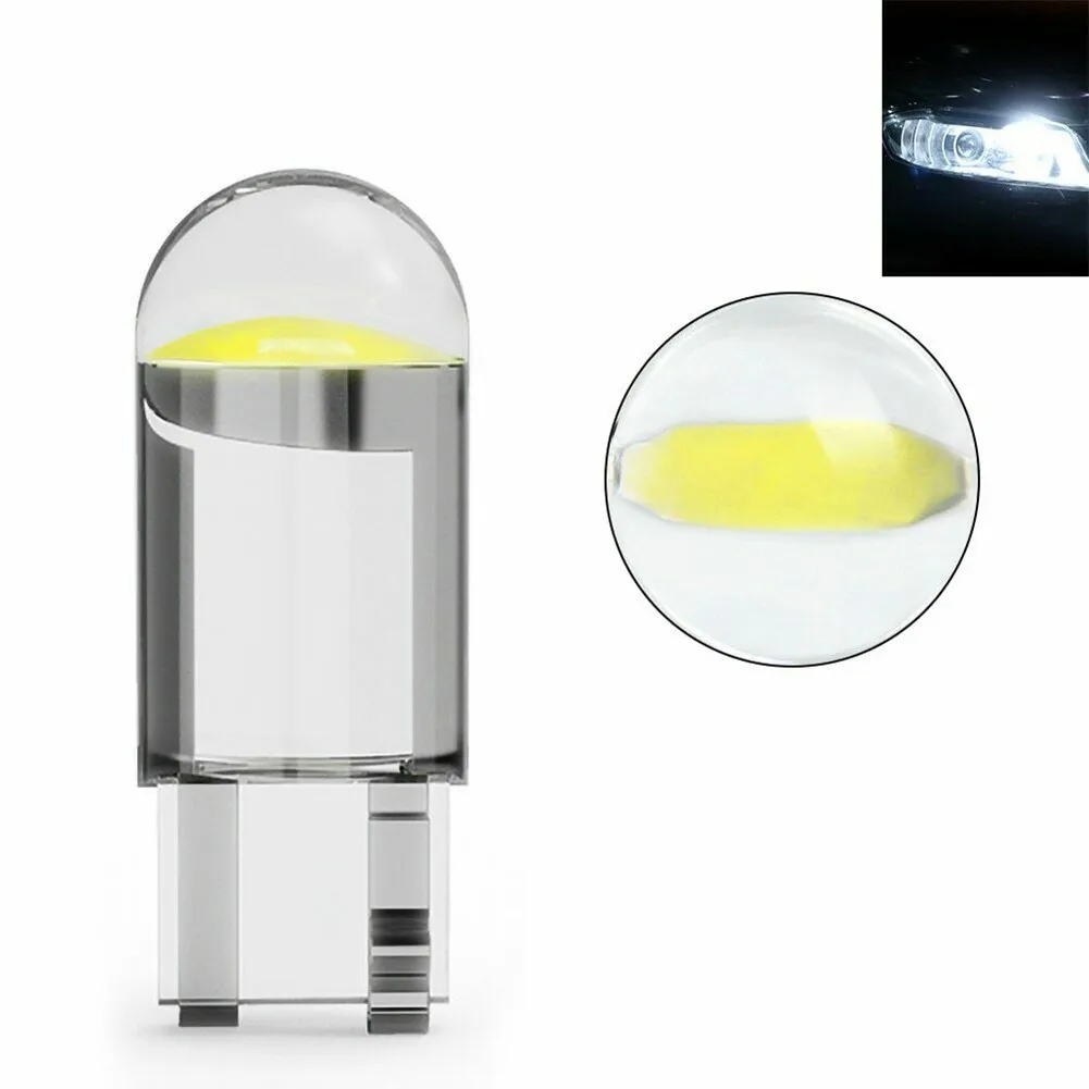 COB Glass Auto License Plate Lamp Dome Read DRL Bulb Pack of 10 T10 W5W Led Car Light Long lasting Performance
COB Glass Auto License Plate Lamp Dome Read DRL Bulb Pack of 10 T10 W5W Led Car Light Long lasting Performance
