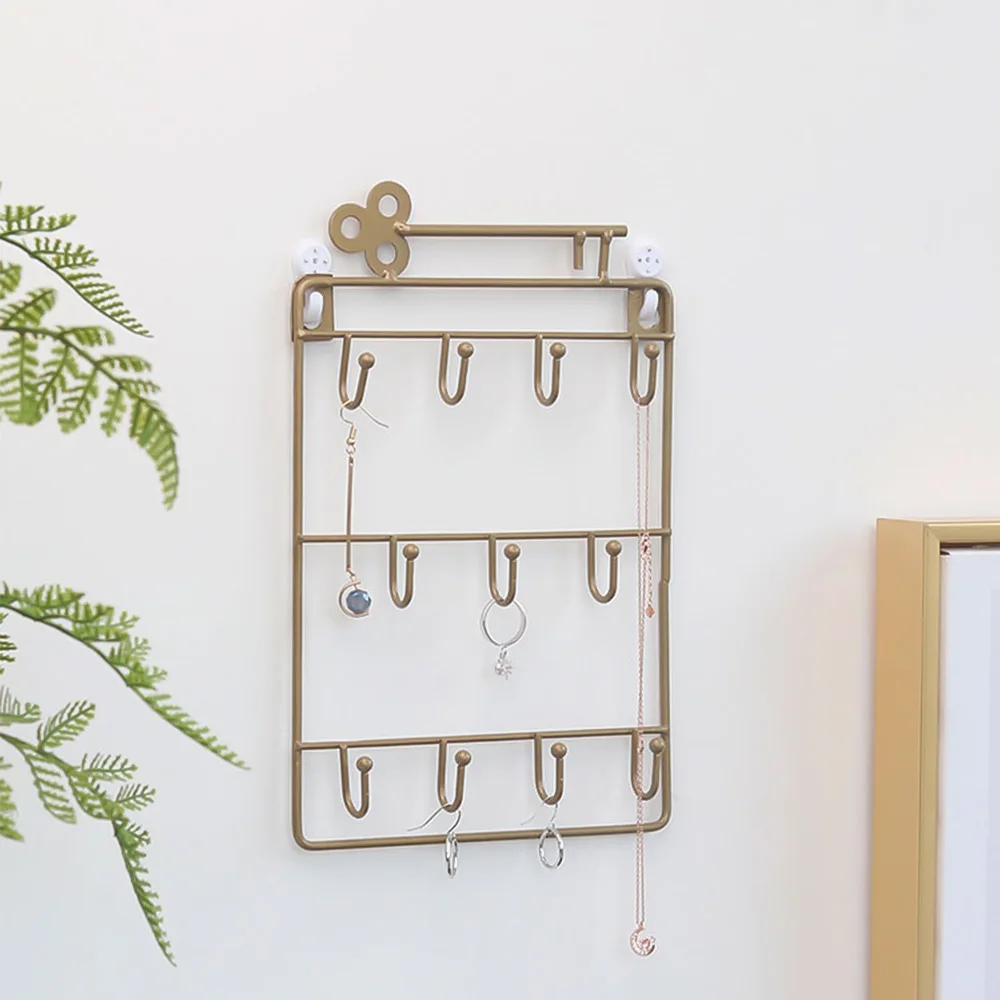 The Door Wall-Mounted Key Rack Three-Layer Coat Hanger Hook Behind Coat and Hat Storage Rack Hanger Key Ring Hook
The Door Wall-Mounted Key Rack Three-Layer Coat Hanger Hook Behind Coat and Hat Storage Rack Hanger Key Ring Hook