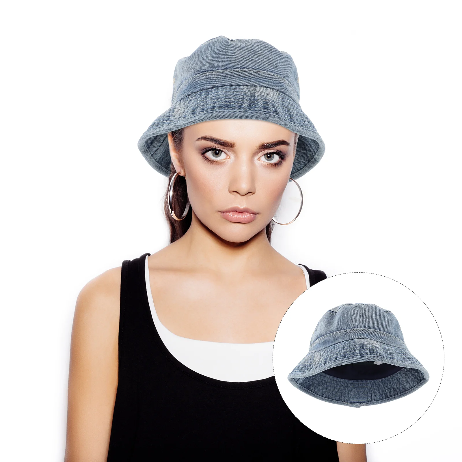 Summer Travel Bucket Beach Cowboy Hat Simple Fisherman Hat Denim Fisherman Cap Bucket Hat Vintage Hats
Summer Travel Bucket Beach Cowboy Hat Simple Fisherman Hat Denim Fisherman Cap Bucket Hat Vintage Hats