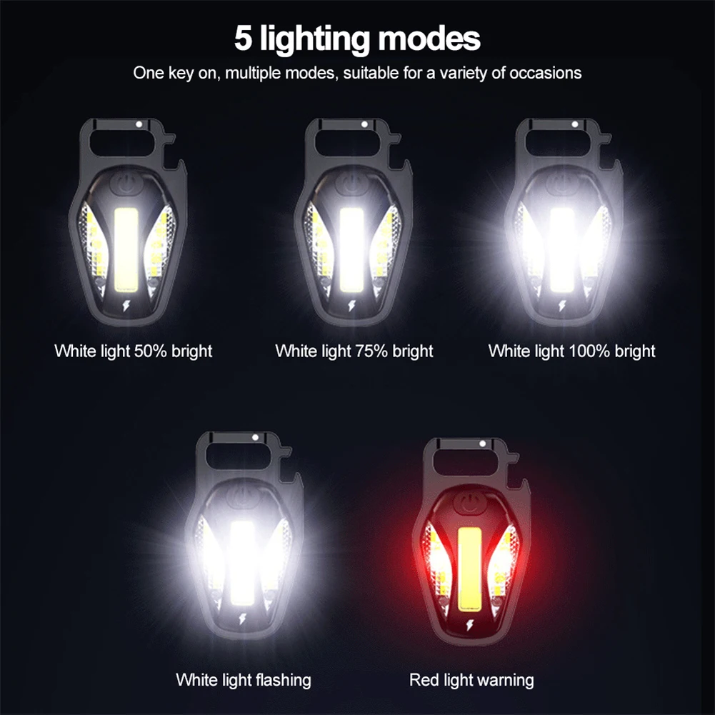 Mini Flashlight Led Keychain Portable Pocket Flashlight USB Rechargeable Led Light Lantern White Torch Camping COB Lantern
Mini Flashlight Led Keychain Portable Pocket Flashlight USB Rechargeable Led Light Lantern White Torch Camping COB Lantern