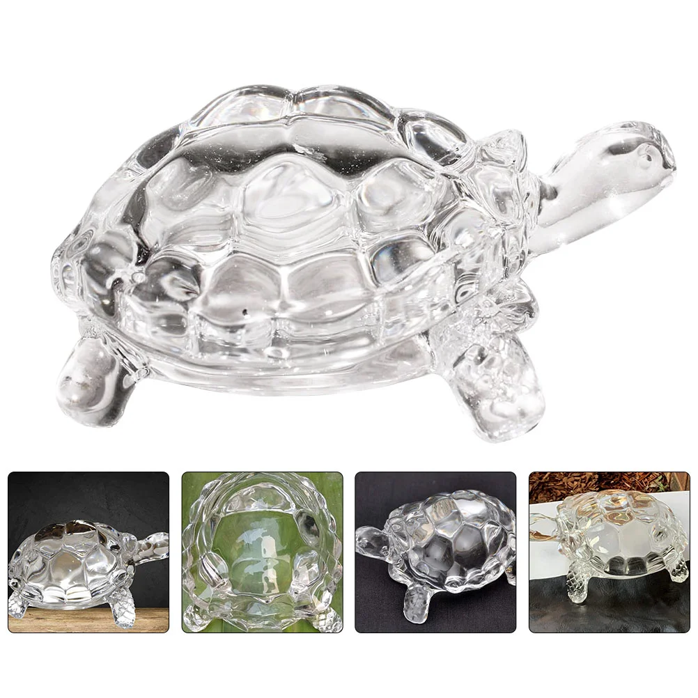 Glass Tortoise Figurines Miniature Turtle Figurines Chinese Statue Gift Of Better Health 
Glass Tortoise Figurines Miniature Turtle Figurines Chinese Statue Gift Of Better Health