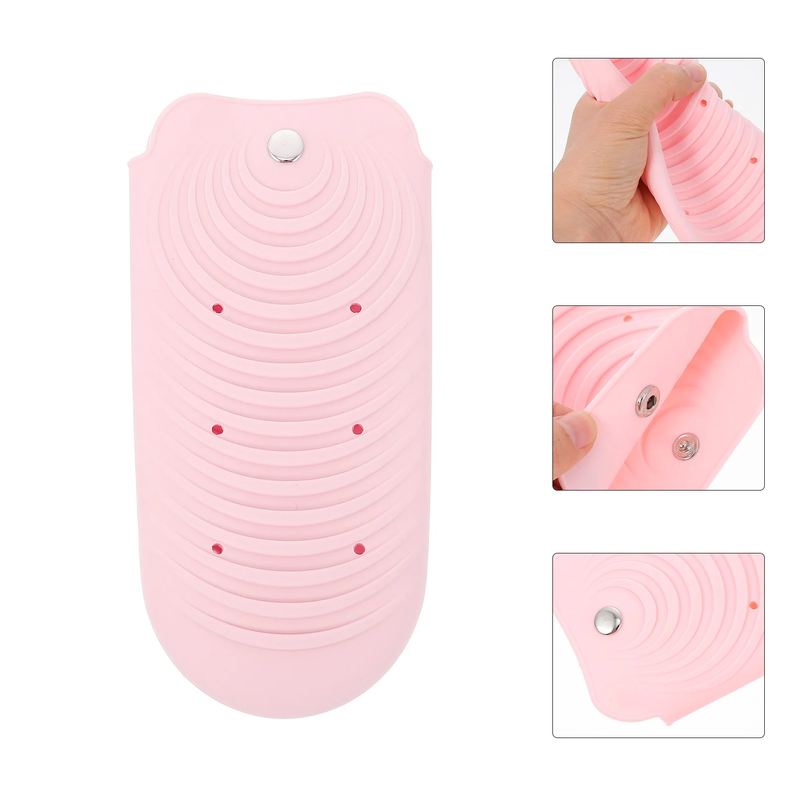 Iron Hair Straightener Silicone Mat Pouch Flat Curling Tools Hot Travel Cover Holder Portable Styling Heat Pad Storage Organizer
Iron Hair Straightener Silicone Mat Pouch Flat Curling Tools Hot Travel Cover Holder Portable Styling Heat Pad Storage Organizer