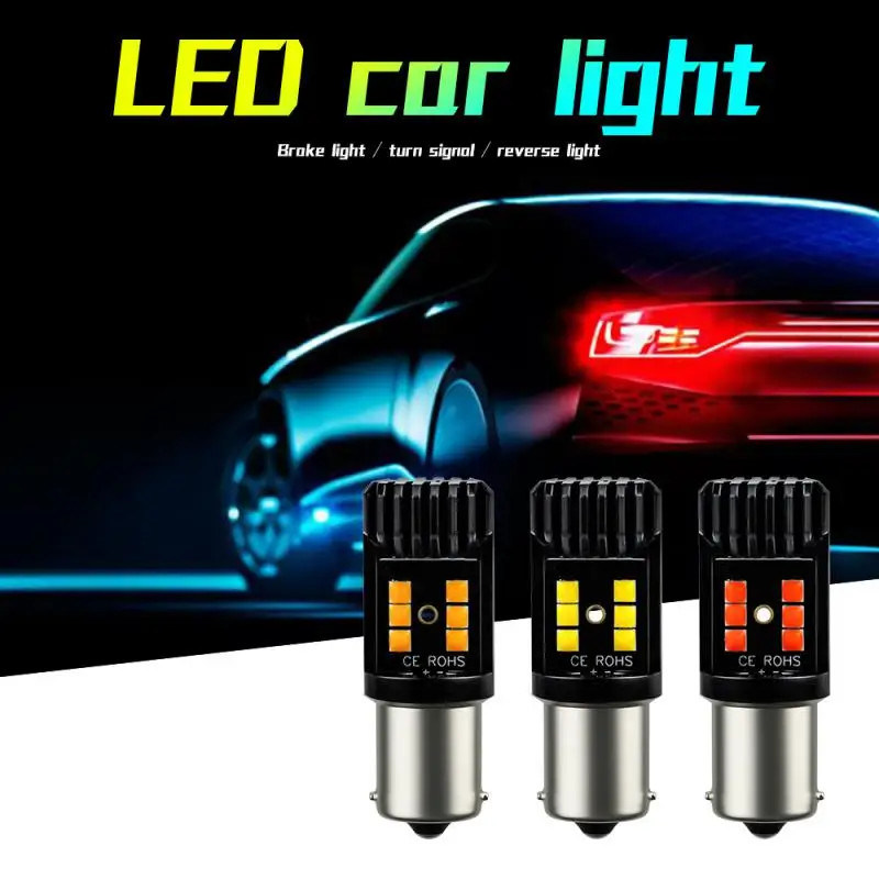 

Car LED Brake Lights 1156/1157 / T20 / T25 3030 12LED 6500K Turn Signal Reversing Lights For Bmw E60 F30 F10 Car Accessories
