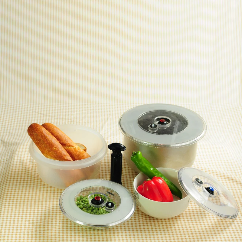

Vacuum Lid for Container Fresh Keeping Lid Preservative Cover Food Storage Jar Kitchen Tool