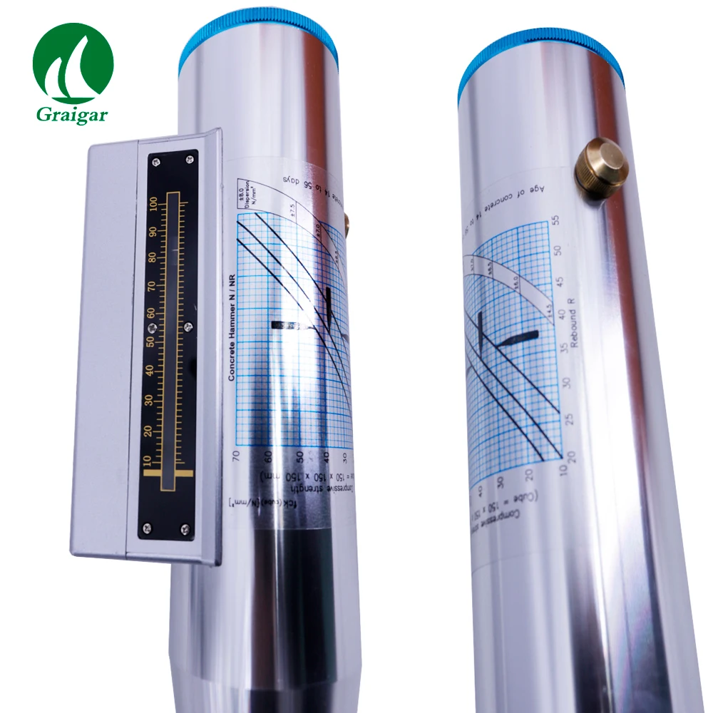 

HT225-V Integrated Digital Voice Concrete Rebound Test Hammer with Printer Test Range 10-60Mpa
