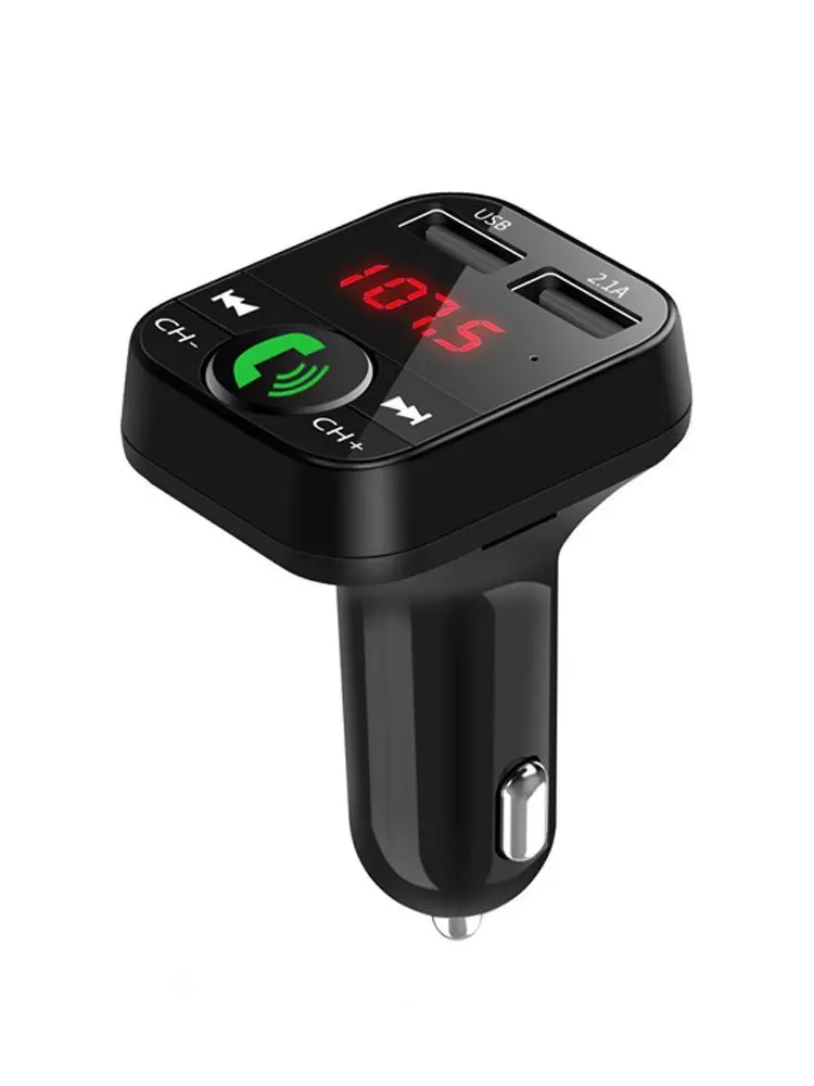 Car Handfree Bluetooth 5.0 MP3 Player FM Transmitter Car Kit Handsfree Speaker Audio Coche Adapter Receiver USB Fast Charger Car Handfree Bluetooth 5.0 MP3 Player FM Transmitter Car Kit Handsfree Speaker Audio Coche Adapter Receiver USB Fast Charger