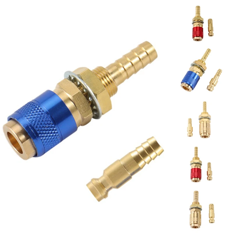 Water Cooled Gas Adapter Quick Connector Fitting for TIG Welding Torch or MIG Welding Torch Plug
Water Cooled Gas Adapter Quick Connector Fitting for TIG Welding Torch or MIG Welding Torch Plug