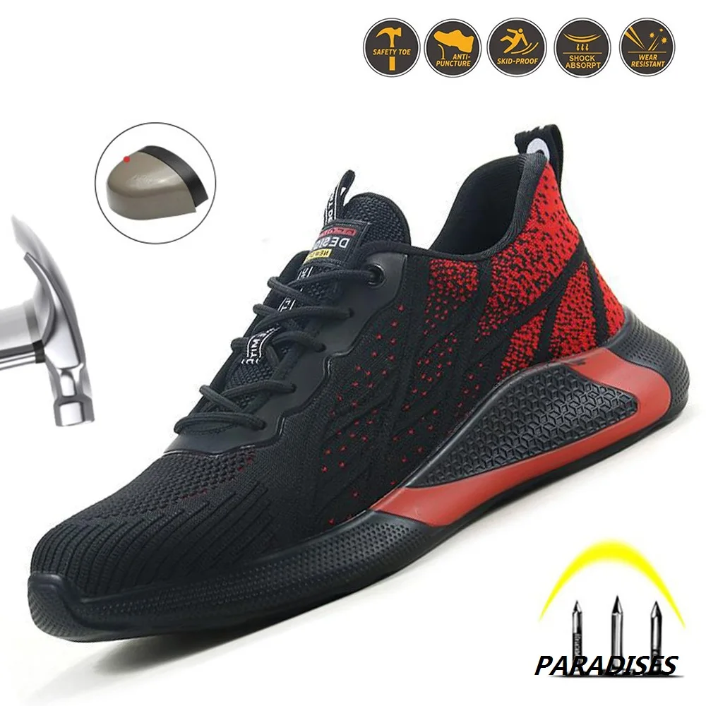 Man's Outdoors Work shoes Puncture-proof Water-proof Anti-slip Lightweight Breathable construction safety shoes with steel toes
Man's Outdoors Work shoes Puncture-proof Water-proof Anti-slip Lightweight Breathable construction safety shoes with steel toes