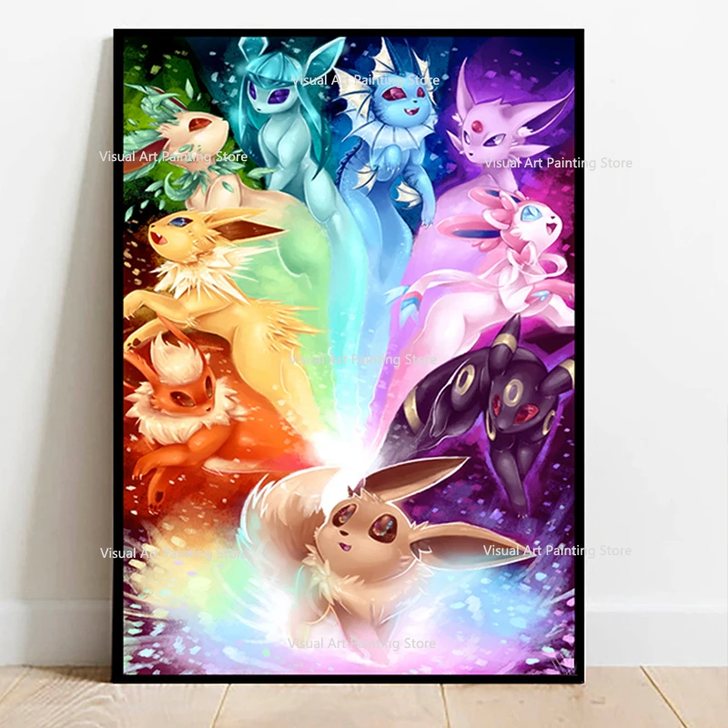 Pokemon Cartoon Canvas Painting Watercolor Poster Wall Art Prints Decoration Picture for Childrens Room Home Decor Gift for Kids
Pokemon Cartoon Canvas Painting Watercolor Poster Wall Art Prints Decoration Picture for Childrens Room Home Decor Gift for Kids