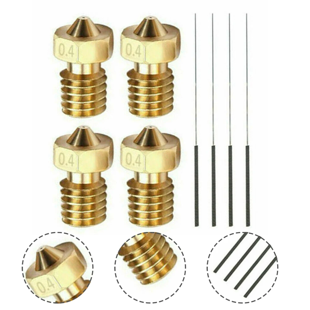 “Enjoy Optimum 3D Printing Performance with 8 Pack Nozzles for Anycubic i3 Mega / MEGA S Printer 04mm Aperture”
“Enjoy Optimum 3D Printing Performance with 8 Pack Nozzles for Anycubic i3 Mega / MEGA S Printer 04mm Aperture”