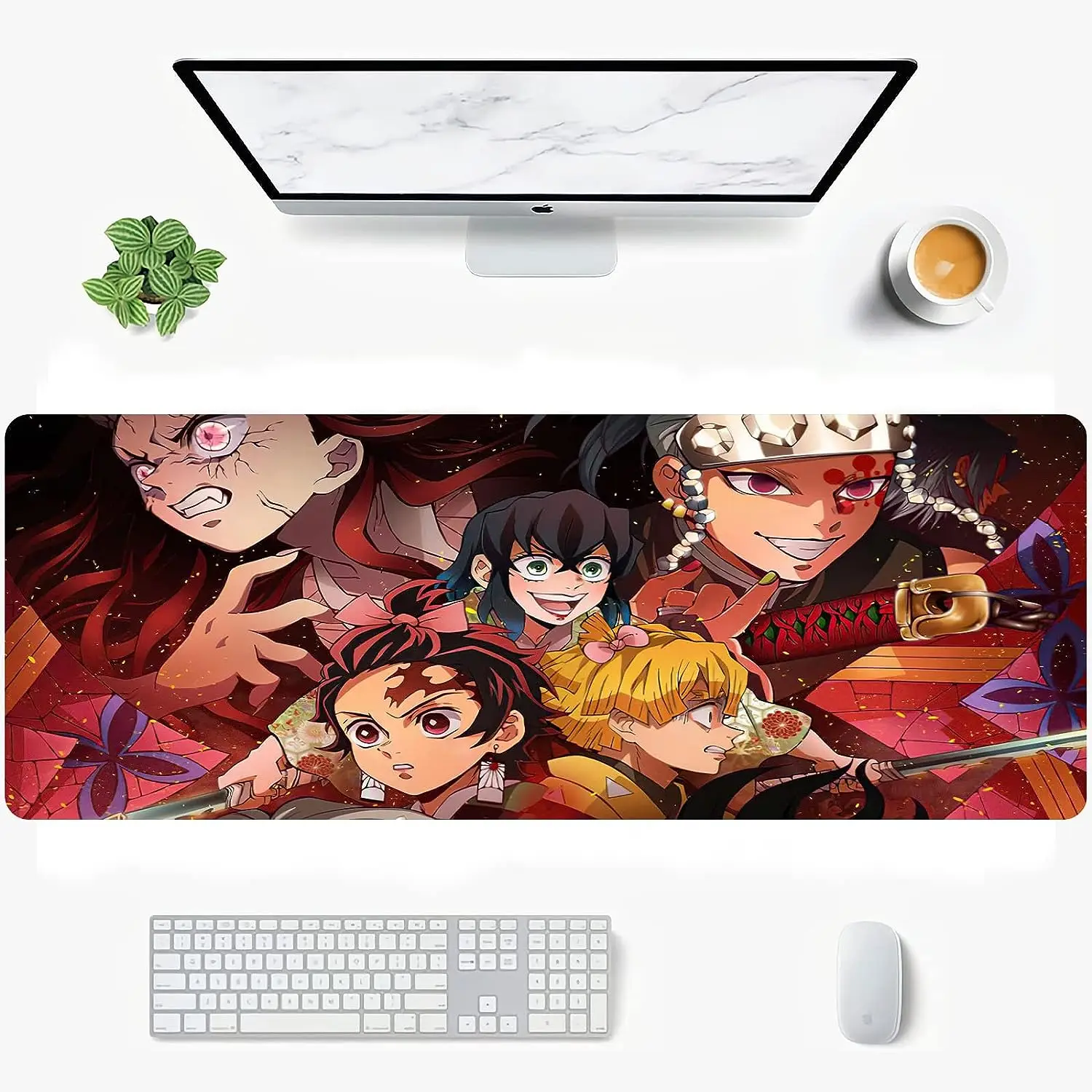 Anime Demon Slayer Gaming Mouse Pad Non-Slip Rubber Mouse Pad with Stitched Edges Waterproof Mouse Mat for Office 31.5" x11.8"
Anime Demon Slayer Gaming Mouse Pad Non-Slip Rubber Mouse Pad with Stitched Edges Waterproof Mouse Mat for Office 31.5" x11.8"