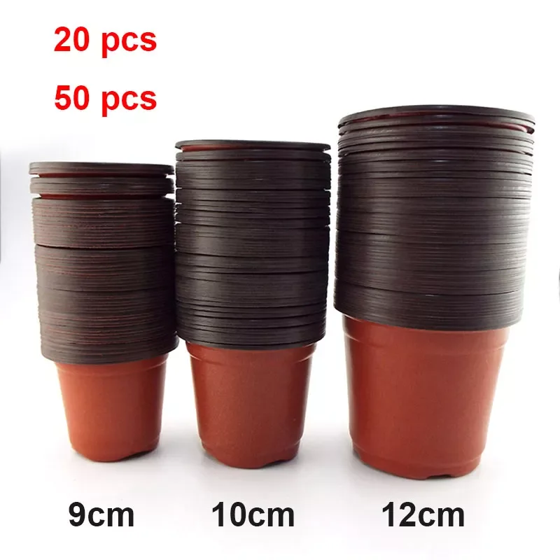 20pcs/50pcs Plastic Grow Box Fall Resistant Tray For Home Garden Plant Pot Nursery Transplant Flower Pots
20pcs/50pcs Plastic Grow Box Fall Resistant Tray For Home Garden Plant Pot Nursery Transplant Flower Pots