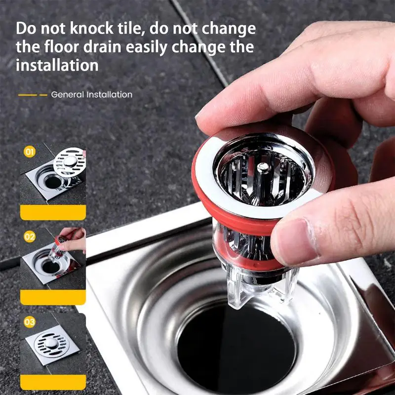 Magnetic Floor Drain Filter Insert Drain Plug Insect-proof Anti-odor Deodorant Floor Drain Cover For Kitchen Toilet Bathroom
Magnetic Floor Drain Filter Insert Drain Plug Insect-proof Anti-odor Deodorant Floor Drain Cover For Kitchen Toilet Bathroom
