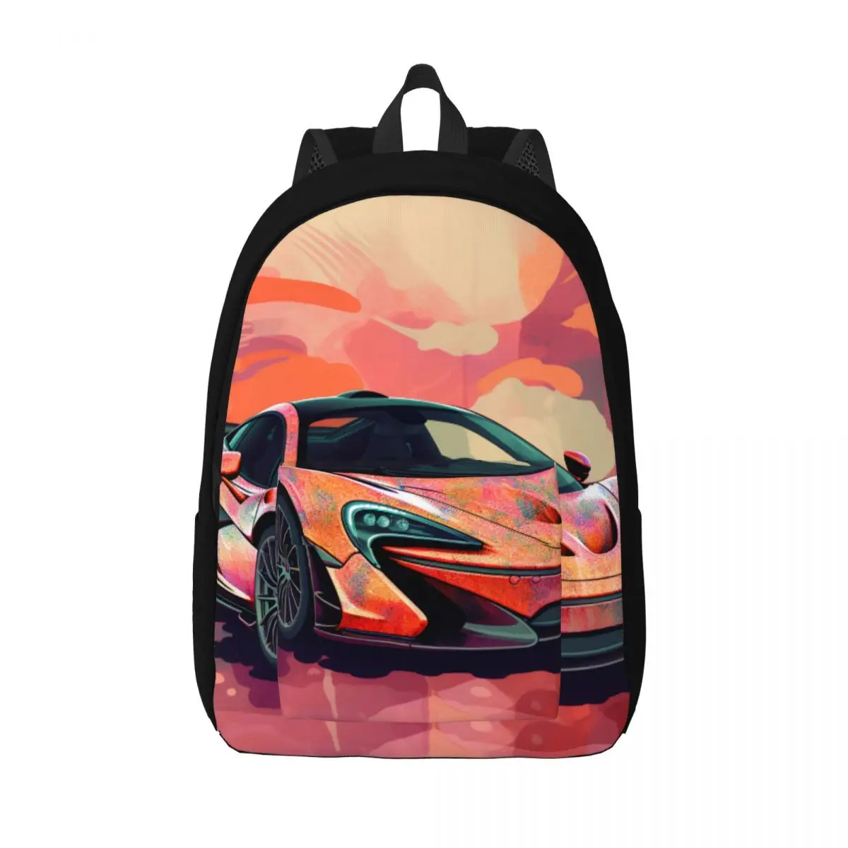 Powerful Sports Car Canvas Backpacks Cover Art Neo Fauvism Soft Basic Backpack Travel Bags
Powerful Sports Car Canvas Backpacks Cover Art Neo Fauvism Soft Basic Backpack Travel Bags