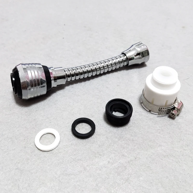 Flexible Faucet Sprayer Set 360° Rotation Tap Sink Water Home Kitchen Fixtures Head Universal Connector Nozzle
Flexible Faucet Sprayer Set 360° Rotation Tap Sink Water Home Kitchen Fixtures Head Universal Connector Nozzle