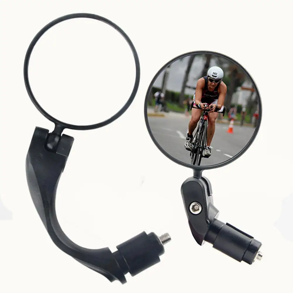 Bicycle Rearview Mirror Foldable ABS Universal Mountain Road Bike Bar Wide-angle End Mirror For 18-22mm Bicycles Handlebar 
Bicycle Rearview Mirror Foldable ABS Universal Mountain Road Bike Bar Wide-angle End Mirror For 18-22mm Bicycles Handlebar