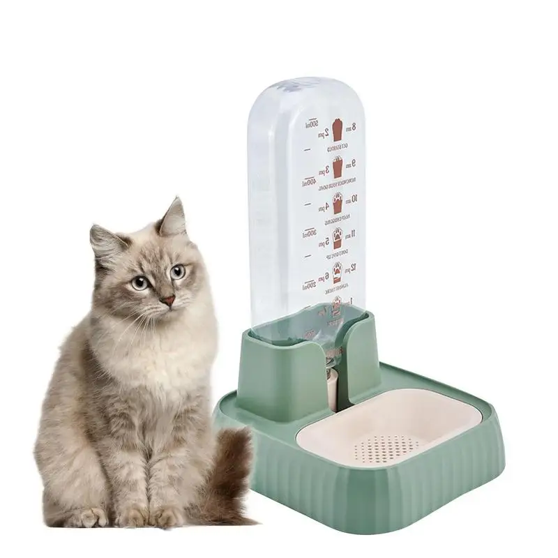 500ML Pet Cat Automatic Feeder Drinking Water Large Capacity Water Dispenser Dry Wet Separation Food Container Pet Supplies
500ML Pet Cat Automatic Feeder Drinking Water Large Capacity Water Dispenser Dry Wet Separation Food Container Pet Supplies