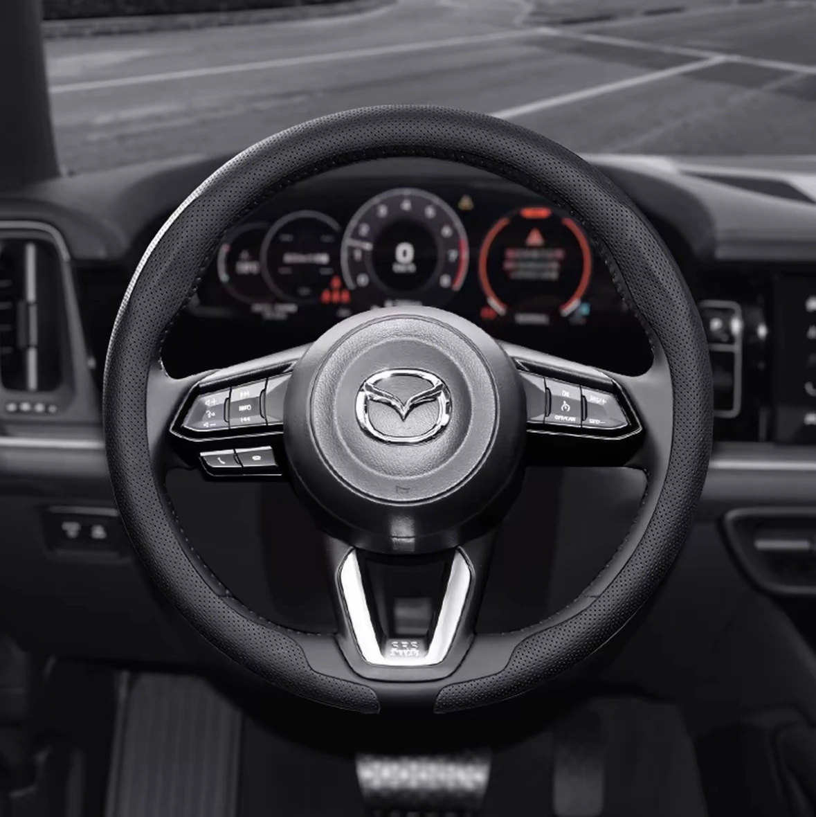Кожаный чехол на руль автомобиля 8D Nappa для Mazda 3 CX5 CX3 CX30 CX9 MX5 RX8 Axela Demio Atenza MS GJI GH MX3 CX7, аксессуары
Кожаный чехол на руль автомобиля 8D Nappa для Mazda 3 CX5 CX3 CX30 CX9 MX5 RX8 Axela Demio Atenza MS GJI GH MX3 CX7, аксессуары