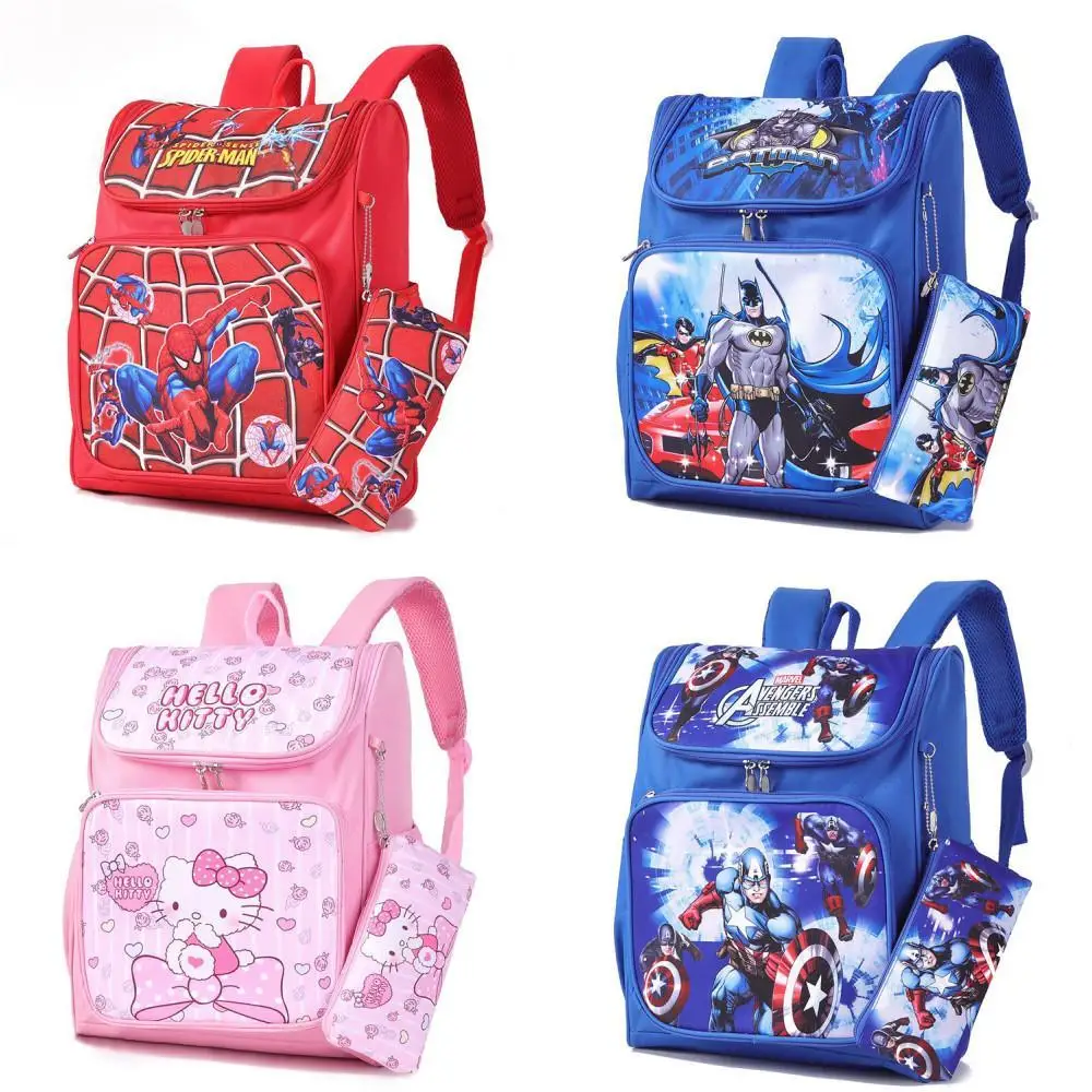 Cartoon Cute Simple Large-Capacity Student Schoolbag Backpack Kt Cat Marvel Backpack with Pencil Case
Cartoon Cute Simple Large-Capacity Student Schoolbag Backpack Kt Cat Marvel Backpack with Pencil Case