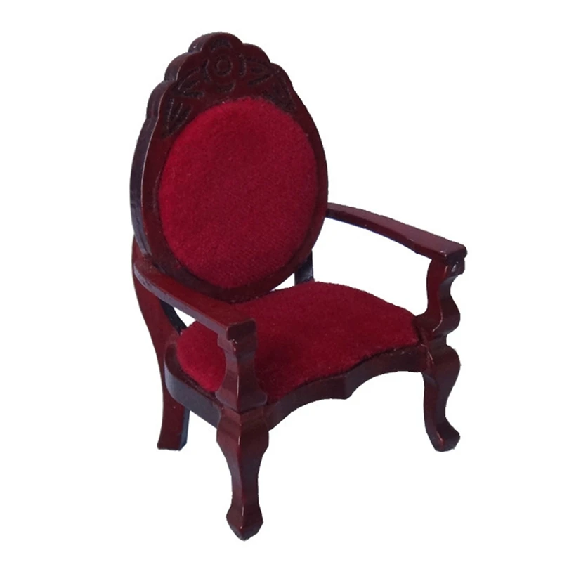 1/12 Dollhouse Furniture Miniature Wooden Carved Peach Shape Chair For DIY Decoration Doll House Furniture Toy
1/12 Dollhouse Furniture Miniature Wooden Carved Peach Shape Chair For DIY Decoration Doll House Furniture Toy