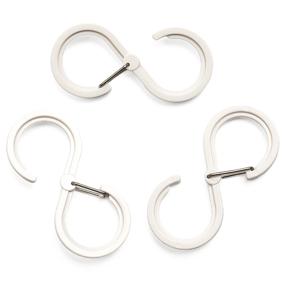 S-type Hooks And Can Also Be Used In Closets Laundry Rooms Workshops And Garages 3*6.5cm Durable. PP+ Steel Wire
S-type Hooks And Can Also Be Used In Closets Laundry Rooms Workshops And Garages 3*6.5cm Durable. PP+ Steel Wire