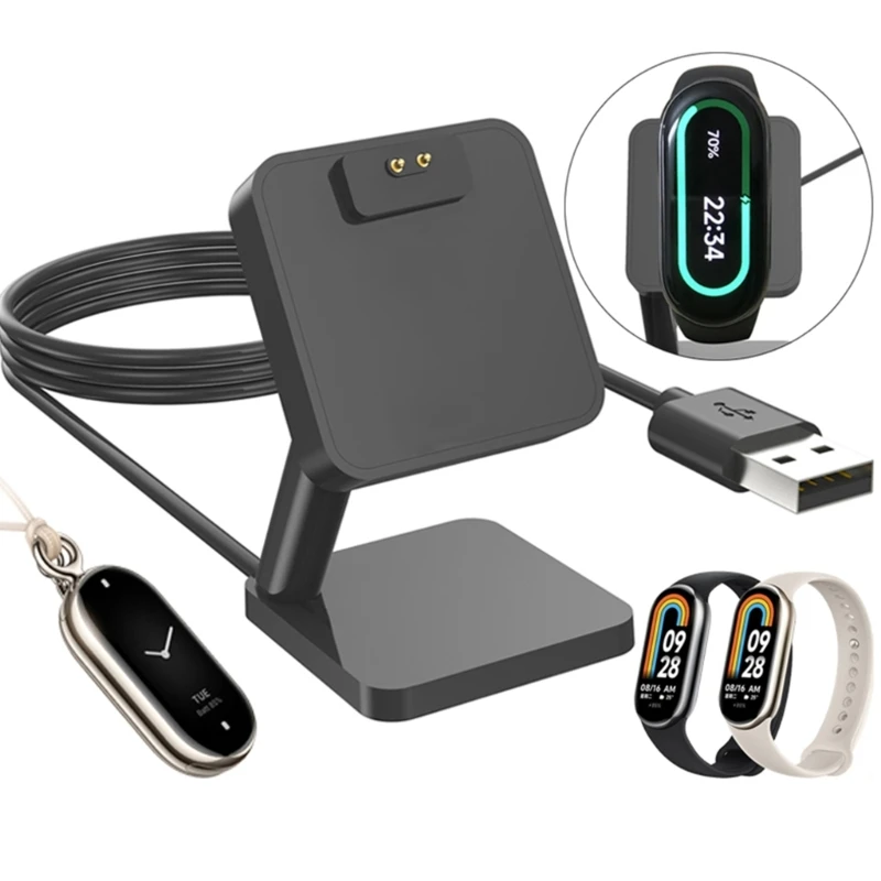 Power Supply Adapter Charger Stand USB Charging Cable Dock Station for Mi Band 8 DXAC
Power Supply Adapter Charger Stand USB Charging Cable Dock Station for Mi Band 8 DXAC