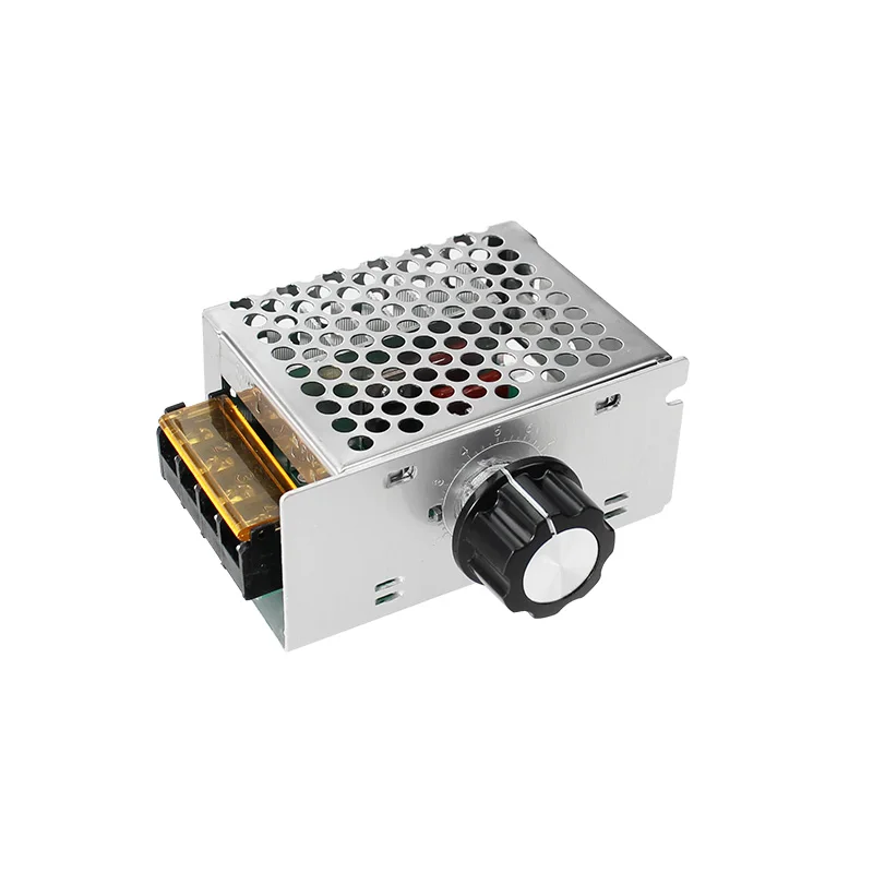 4000W 220V High Power Voltage Regulators SCR Speed Controller Power Supply 220V Electronic Voltage Regulator Governor Thermostat
4000W 220V High Power Voltage Regulators SCR Speed Controller Power Supply 220V Electronic Voltage Regulator Governor Thermostat