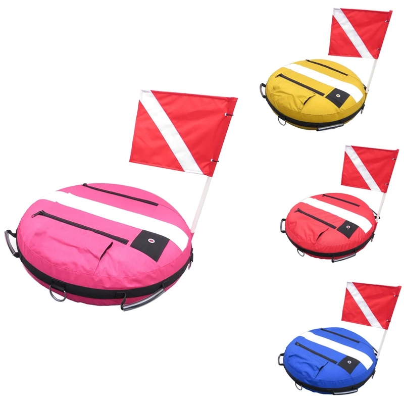 Hot Heavy Duty Freediving Training Buoy Float Ball With Flag Scuba Diving Inflation Signal Safety Gear Equipment
Hot Heavy Duty Freediving Training Buoy Float Ball With Flag Scuba Diving Inflation Signal Safety Gear Equipment