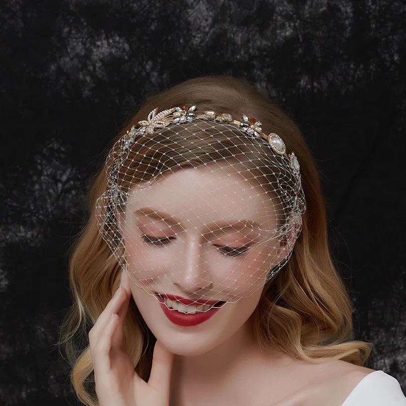 Alloy Rhinestone Mask Hair Band Hair Ornament Fashion Trend Simple Celebrity Ball 100 Strap Hoop Headwear
Alloy Rhinestone Mask Hair Band Hair Ornament Fashion Trend Simple Celebrity Ball 100 Strap Hoop Headwear
