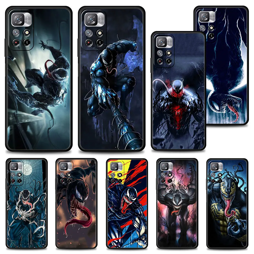 Marvel Case for Xiaomi Redmi note 9S 9 10 8 11 Pro Plus 7 8T 9T 11T 5G redmi 9c 9 k40 9A 10 8 7A Cover Marvel Venom Super Hero 
Marvel Case for Xiaomi Redmi note 9S 9 10 8 11 Pro Plus 7 8T 9T 11T 5G redmi 9c 9 k40 9A 10 8 7A Cover Marvel Venom Super Hero