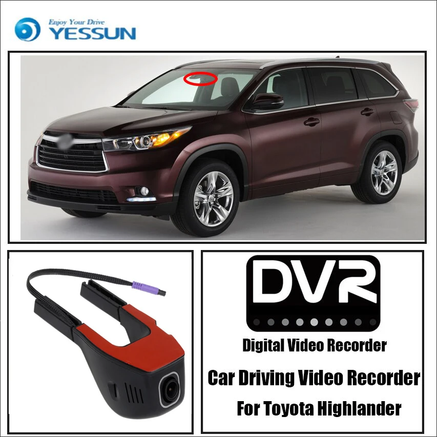 Мини-видеорегистратор YESSUN для автомобилей Toyota Highlander, с Wi-Fi, видеорегистратор для вождения Novatek 96658
Мини-видеорегистратор YESSUN для автомобилей Toyota Highlander, с Wi-Fi, видеорегистратор для вождения Novatek 96658