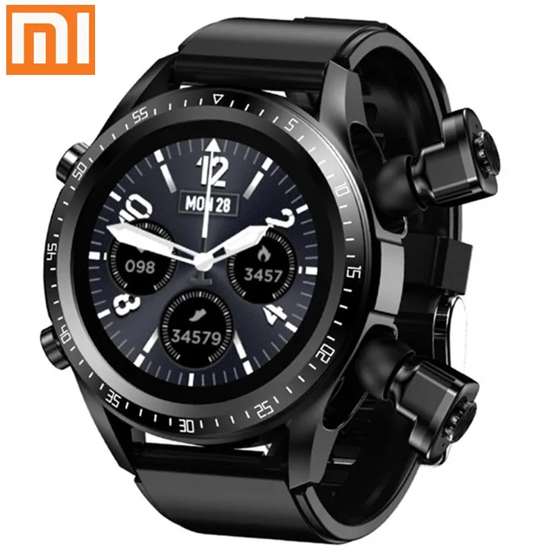 Умные часы XIAOMI JM03, Bluetooth-гарнитура, наушники TWS, два в одном, Hi-Fi стерео, Беспроводные спортивные Смарт-часы Tracke с музыкой
Умные часы XIAOMI JM03, Bluetooth-гарнитура, наушники TWS, два в одном, Hi-Fi стерео, Беспроводные спортивные Смарт-часы Tracke с музыкой