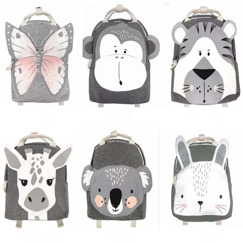 INS Nordic School Bag For Kids Monkey/Tiger/Koala Animal Plush Backpack Baby Toy School Bag Children Outdoor Travel Pack Student
INS Nordic School Bag For Kids Monkey/Tiger/Koala Animal Plush Backpack Baby Toy School Bag Children Outdoor Travel Pack Student