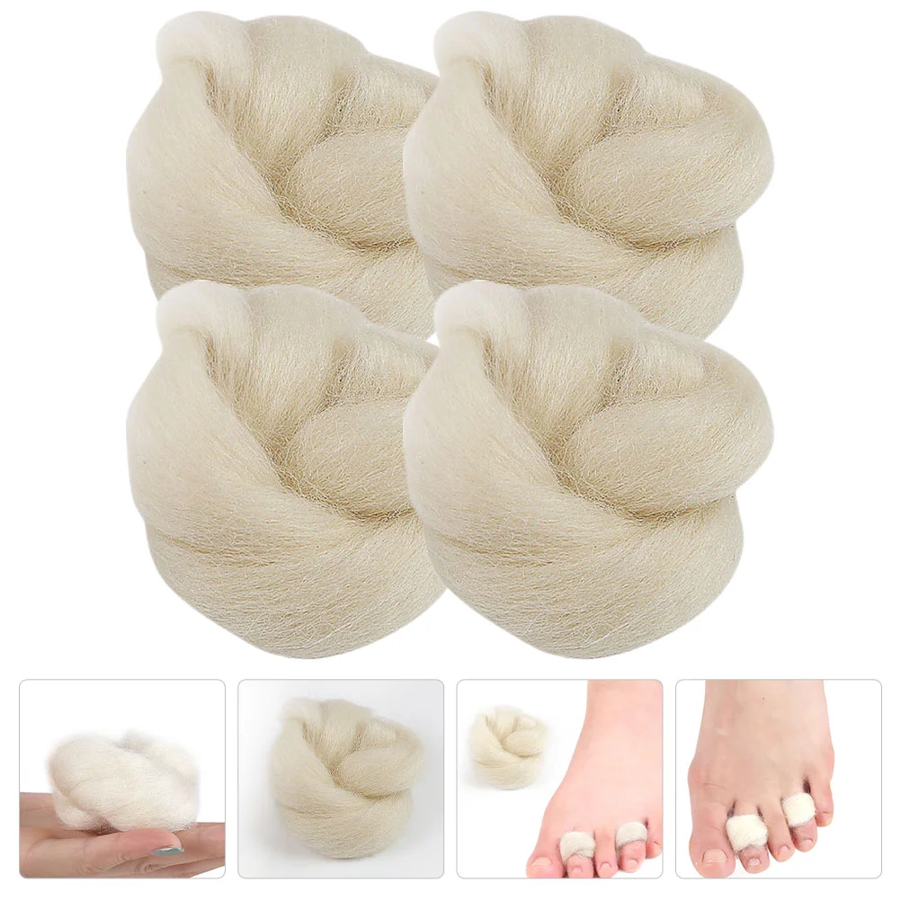 Toe Separator Wool Hammer Straightener Bunion Pads Sleeves Separators Big Lambs Dividers Antiprotector Bunions Valgus Cushion
Toe Separator Wool Hammer Straightener Bunion Pads Sleeves Separators Big Lambs Dividers Antiprotector Bunions Valgus Cushion