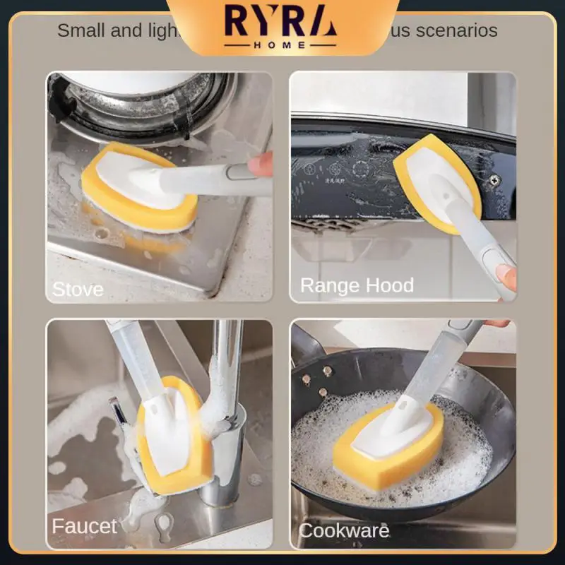 Portable Long Handle Brush Pp Tpr Dishwashing Brush Kitchen Household Cleaning Brush Durable Household Merchandises Pot Brush 
Portable Long Handle Brush Pp Tpr Dishwashing Brush Kitchen Household Cleaning Brush Durable Household Merchandises Pot Brush