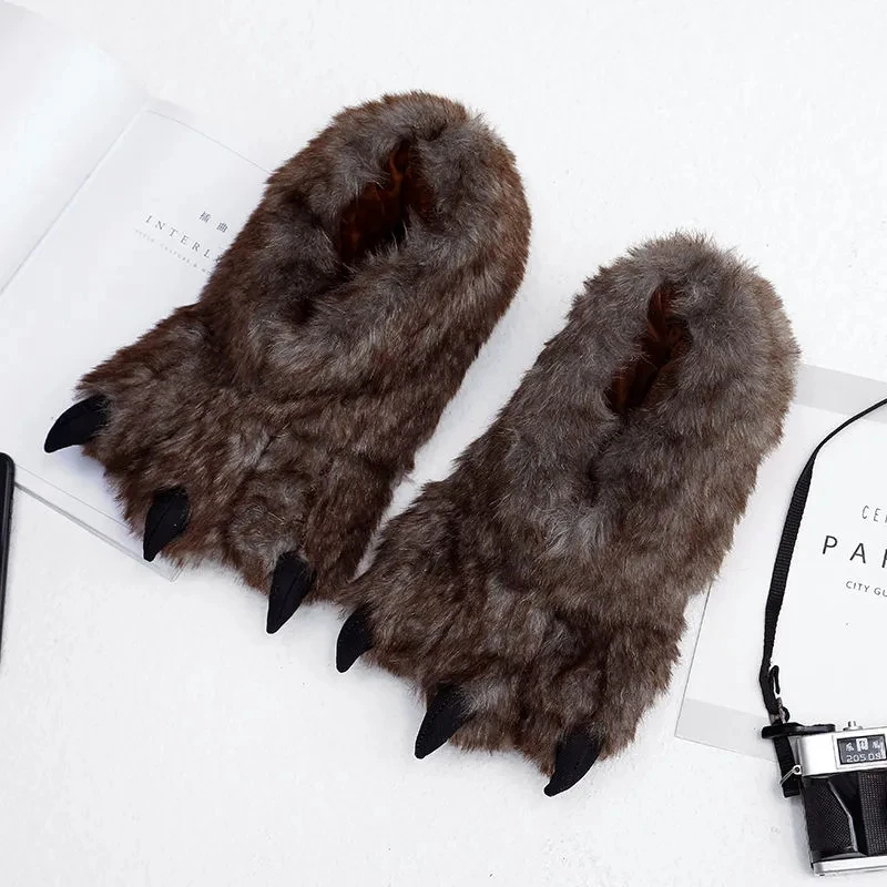 Size 36-45 Designer Lion Fluffy Slippers Men Chunky Animal Paw Furry Slides Male Sandal 2022 Men's Bigfoot Flat Shoes Non-slip
Size 36-45 Designer Lion Fluffy Slippers Men Chunky Animal Paw Furry Slides Male Sandal 2022 Men's Bigfoot Flat Shoes Non-slip